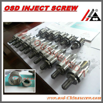 Accessories for injection molding machine screw barrel tip,nozzle and check ring